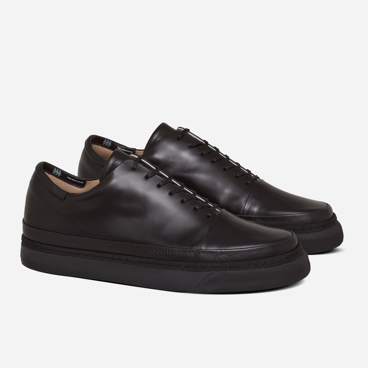 INFRA TRIPLE BLACK CALF LEATHER – the-auxiliary